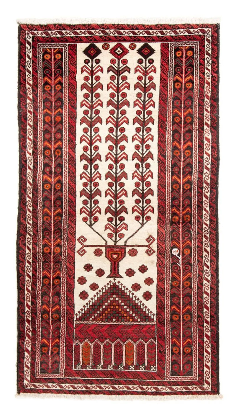 Belutsch Teppich 109 x 204 cm - beige
