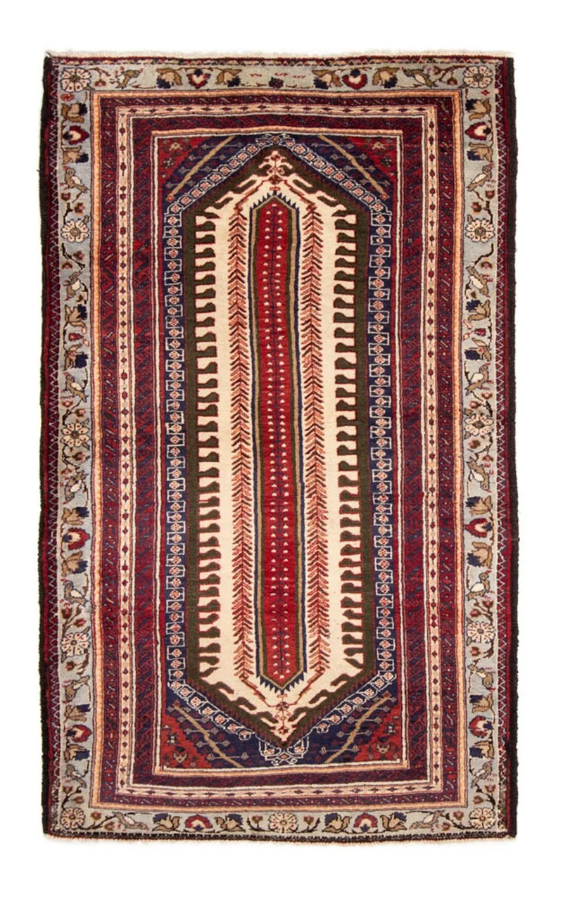 Belutsch Teppich 117 x 207 cm - rot