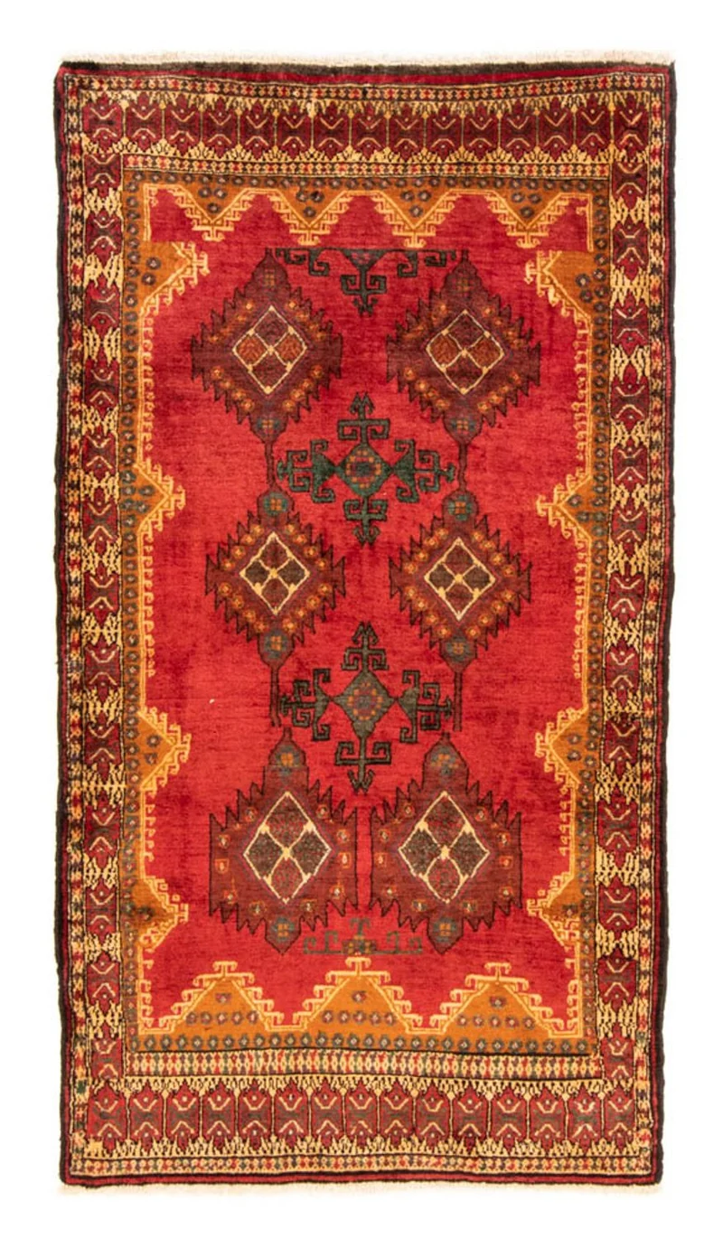 Belutsch Teppich 111 x 202 cm - rot