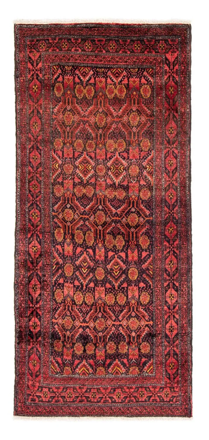 Perserteppich - Nomadic 95 x 202 cm - rot