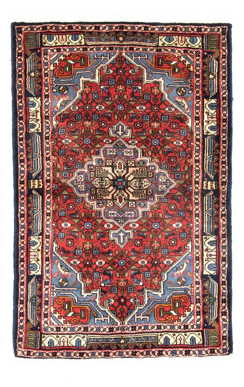 Perserteppich - Nomadic 85 x 130 cm - rot