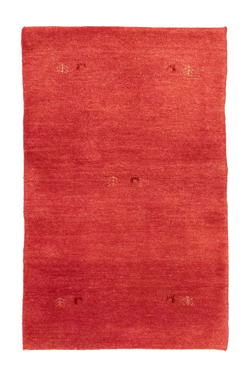 Gabbeh Teppich - Perser 94 x 147 cm - rot