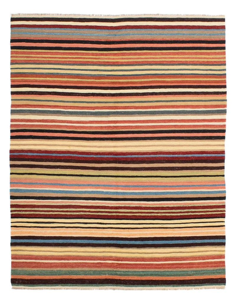 Kelim Teppich - Splash 156 x 199 cm - mehrfarbig