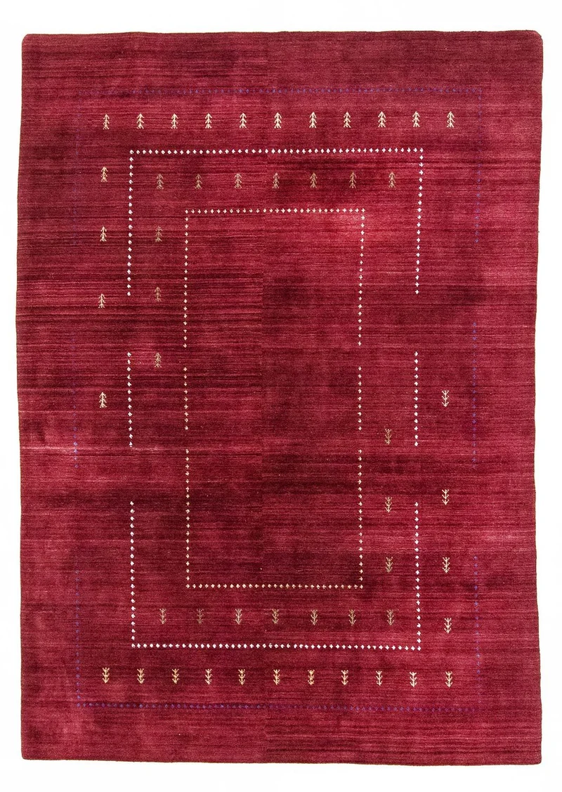 Gabbeh Teppich - Softy 170 x 240 cm - rot
