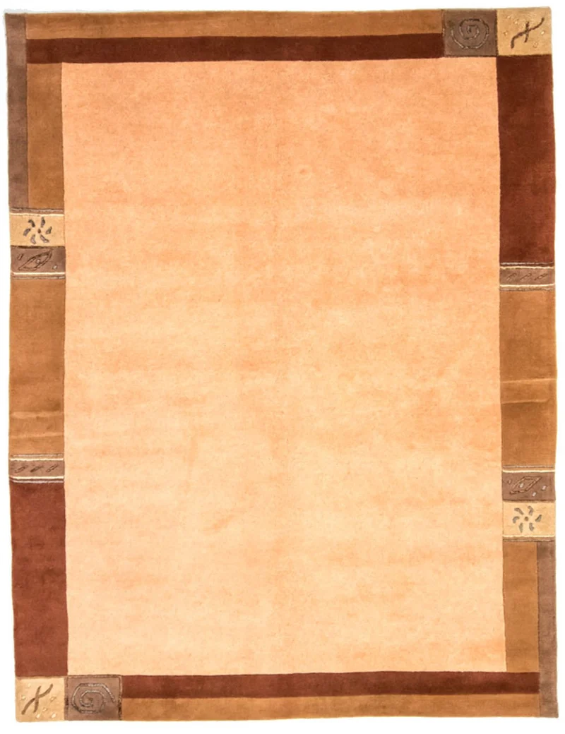 Nepal Teppich 173 x 238 cm Teppich Wohnzimmer