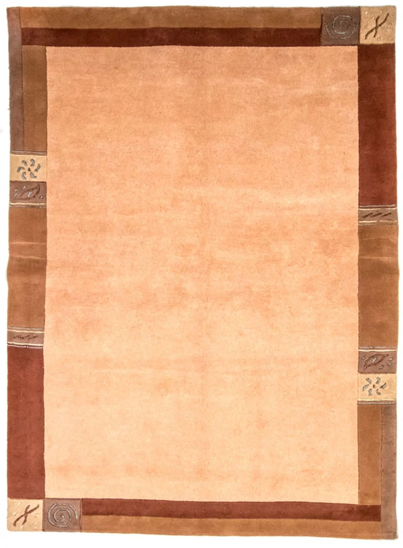 Nepal Teppich 172 x 238 cm Wohnzimmer Teppich