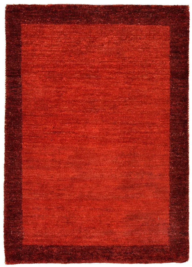 Gabbeh Teppich - Loribaft Perser 62 x 88 cm - rot