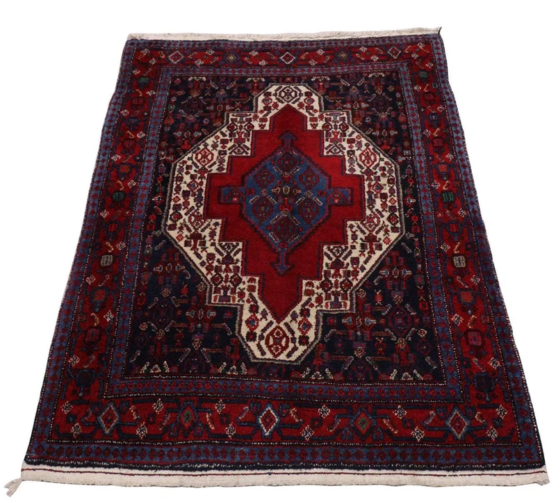 Perserteppich - Classic 116 x 150 cm - dunkelblau
