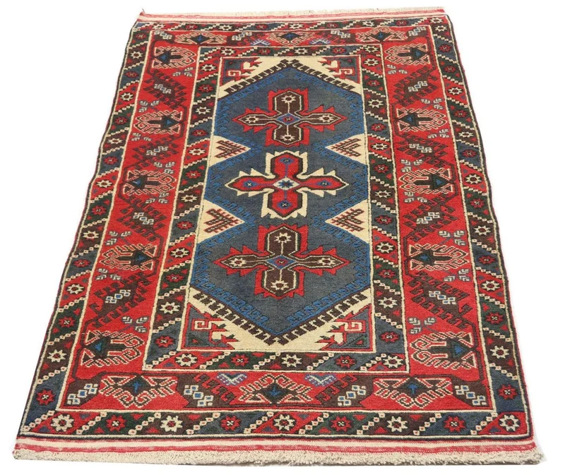 Orientteppich 119 x 184 cm - rot