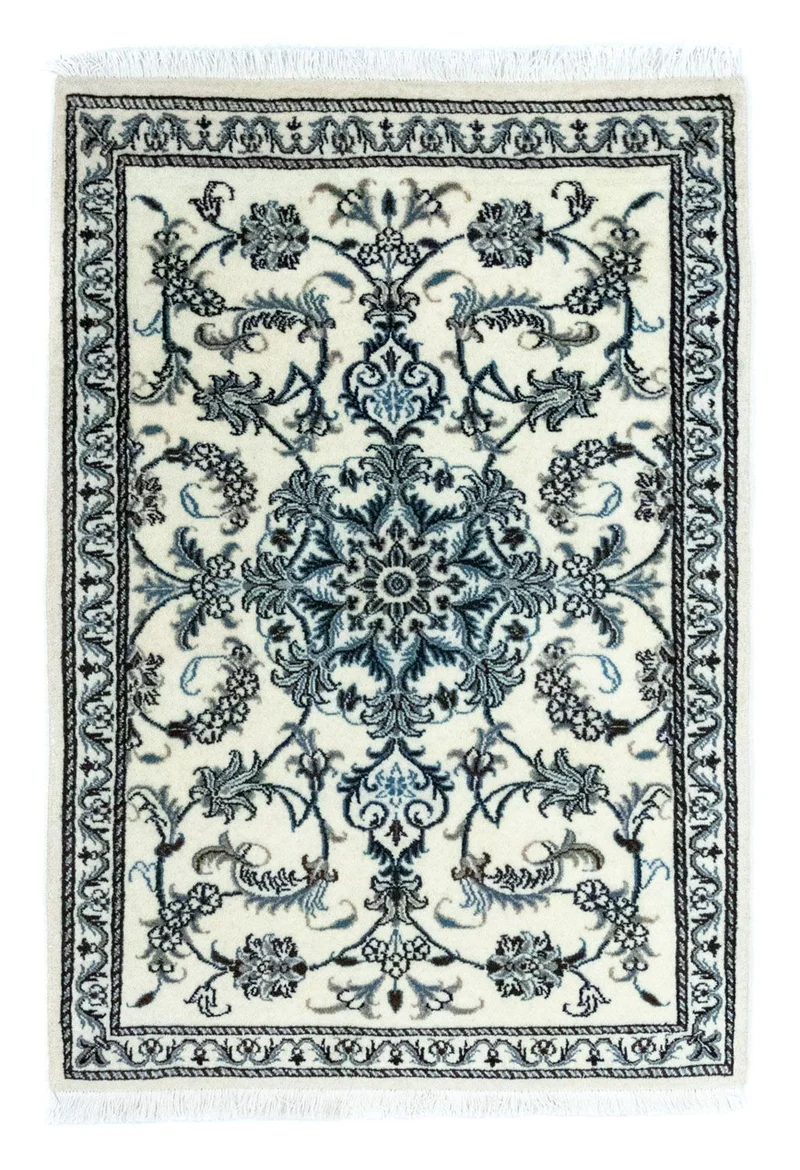 Perserteppich - Nain 90 x 130 cm - beige