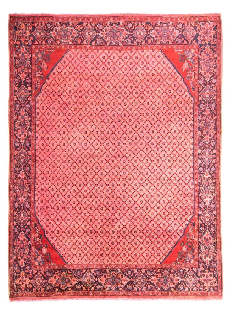 Orientteppich 210 x 290 cm - hellrot