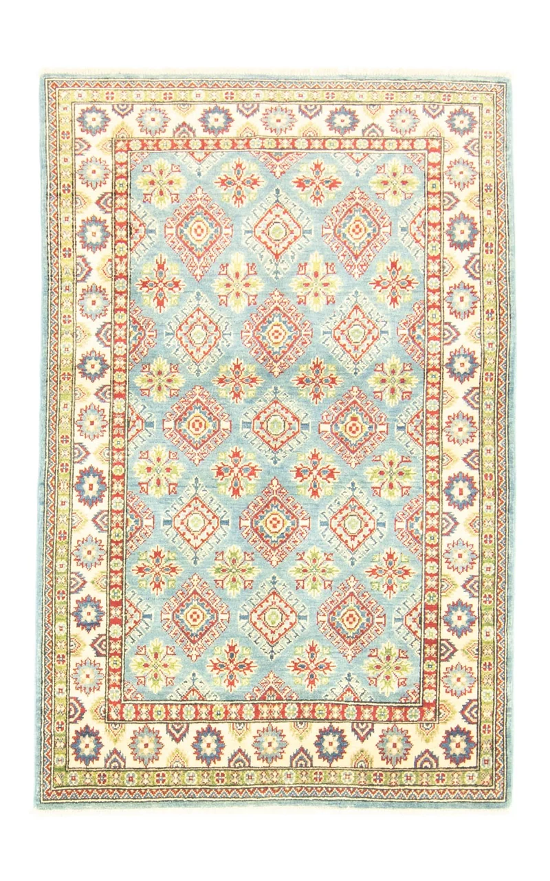 Ziegler Teppich - Kazak 118 x 183 cm - hellblau