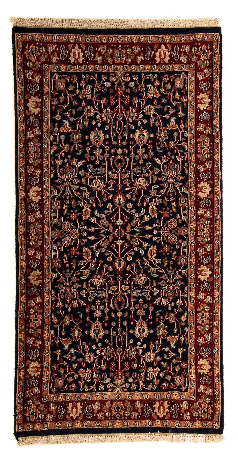 Orientteppich - Indus 85 x 170 cm - dunkelblau