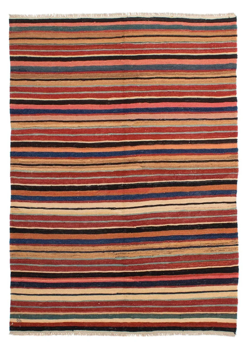 Kelim Teppich - Splash 145 x 204 cm - mehrfarbig