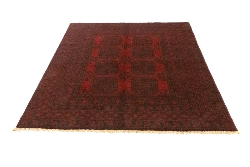 Afghan Teppich - Filpa 151 x 194 cm - rot