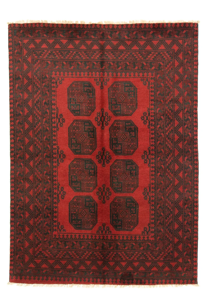Afghan Teppich - Filpa 146 x 200 cm - rot