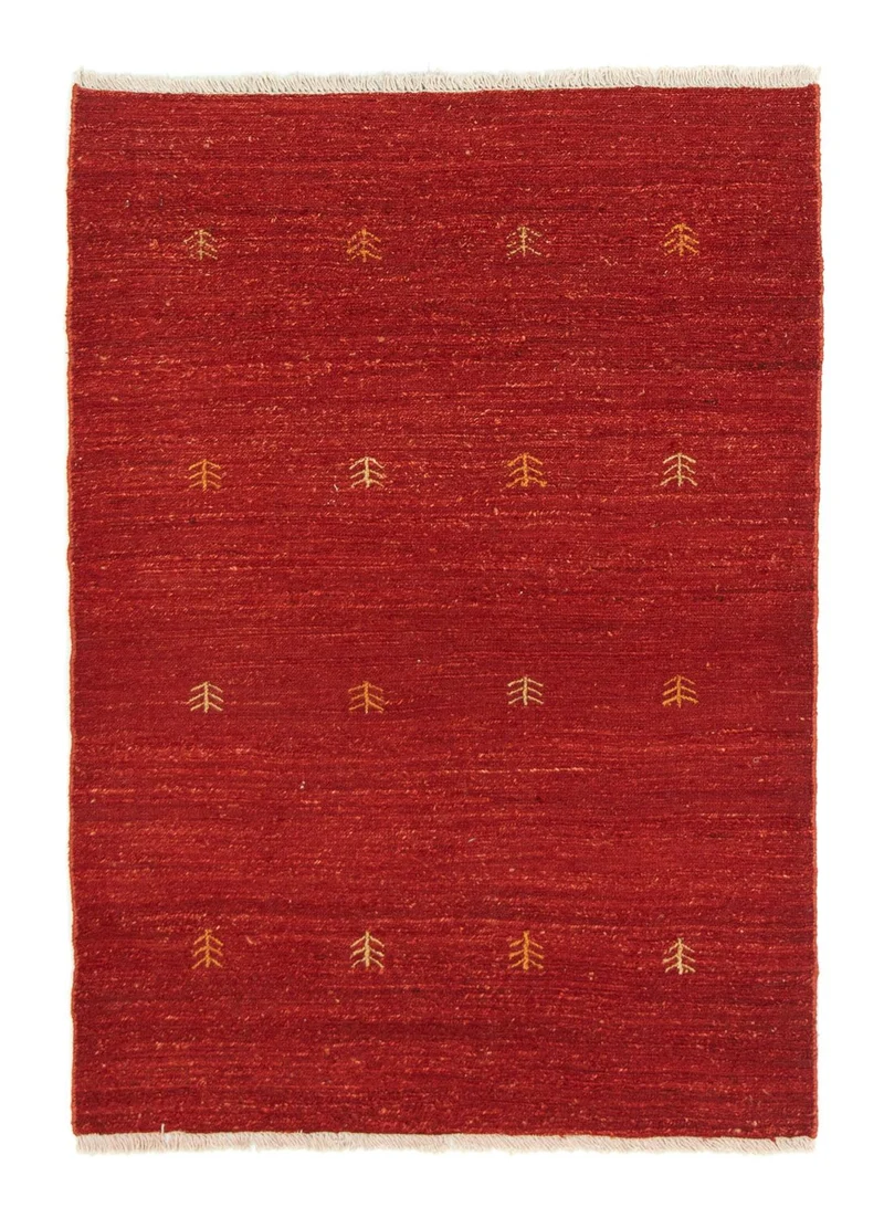 Gabbeh Teppich - Perser 104 x 148 cm - rot
