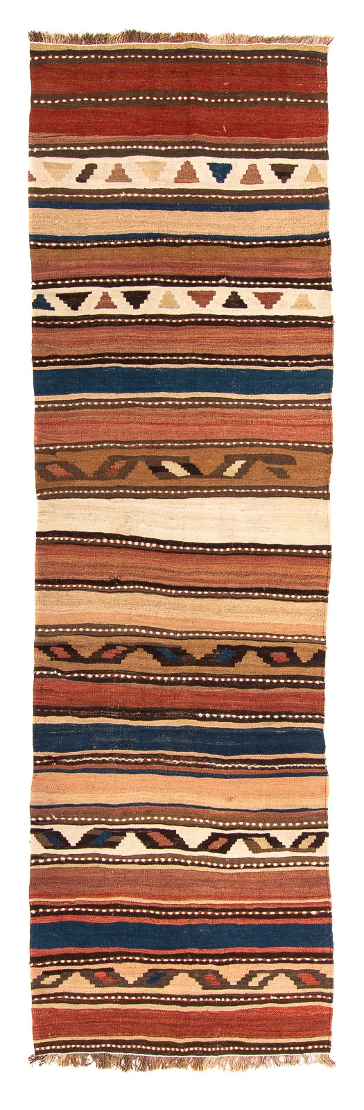 Kelim Teppich - Old 90 x 290 cm - mehrfarbig