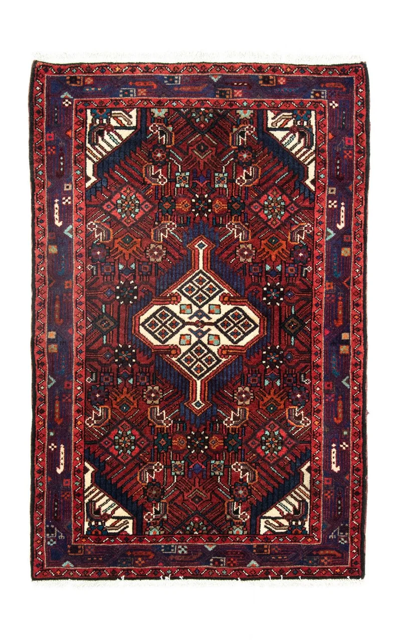 Perserteppich - Nomadic 80 x 121 cm - blau