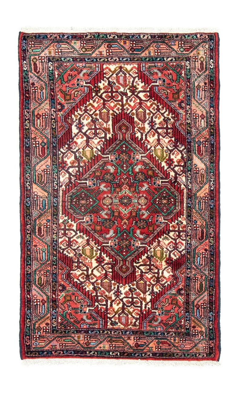 Perserteppich - Nomadic 80 x 122 cm - rot