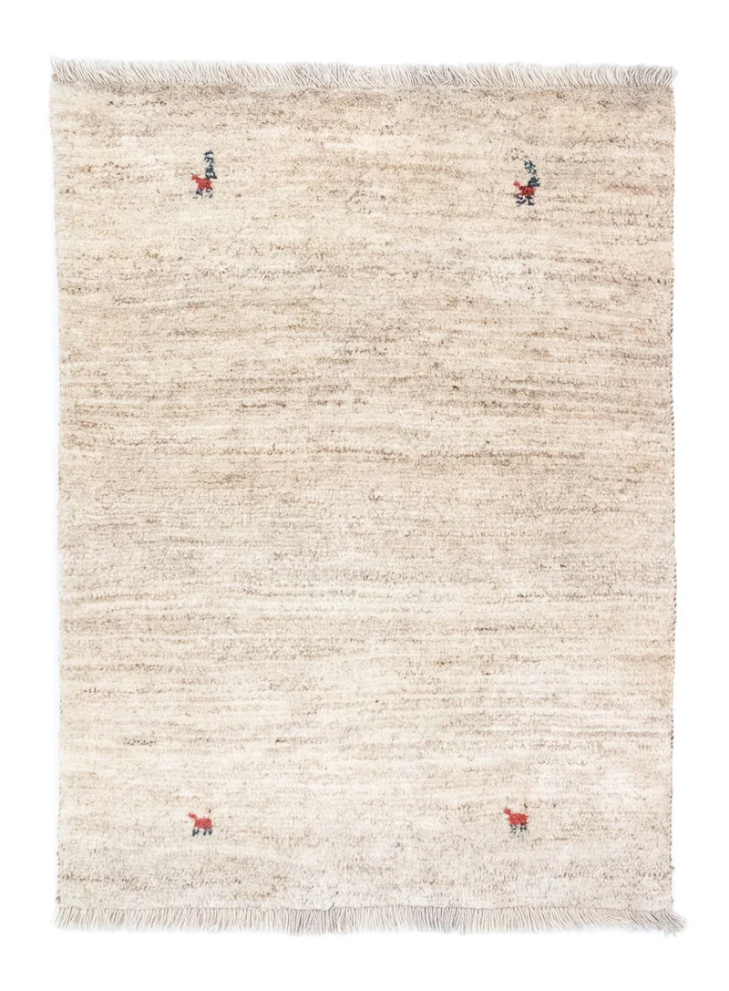 Gabbeh Teppich - Perser 105 x 143 cm - beige