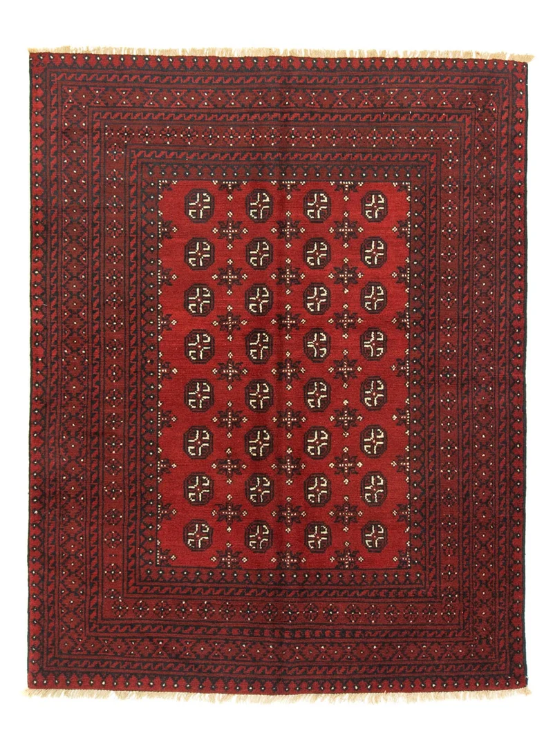 Afghan Teppich - Filpa 149 x 193 cm - rot
