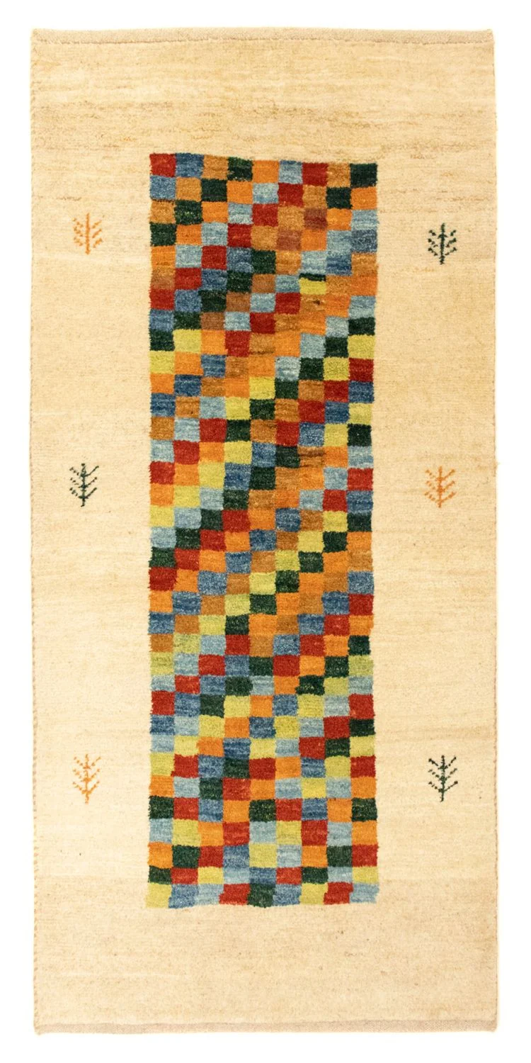 Gabbeh Teppich - Perser 68 x 140 cm - mehrfarbig