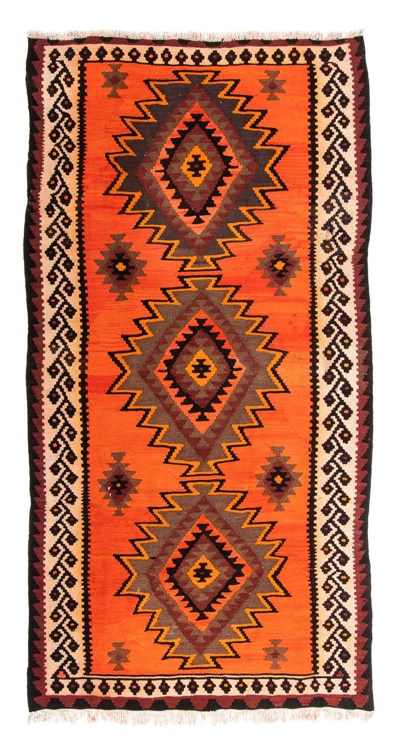 Kelim Teppich - Old 145 x 265 cm - mehrfarbig