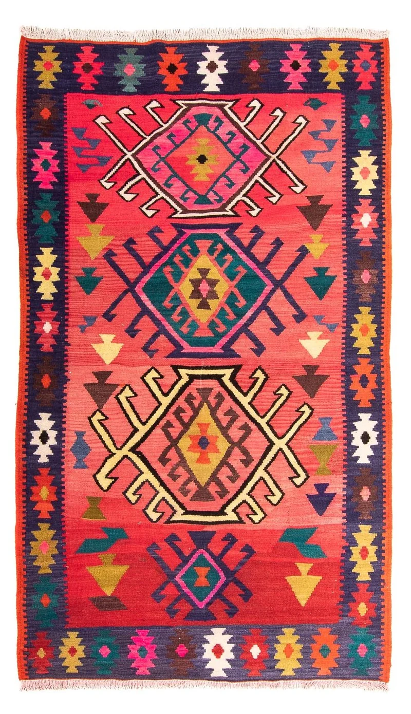 Kelim Teppich - Old 150 x 250 cm - mehrfarbig