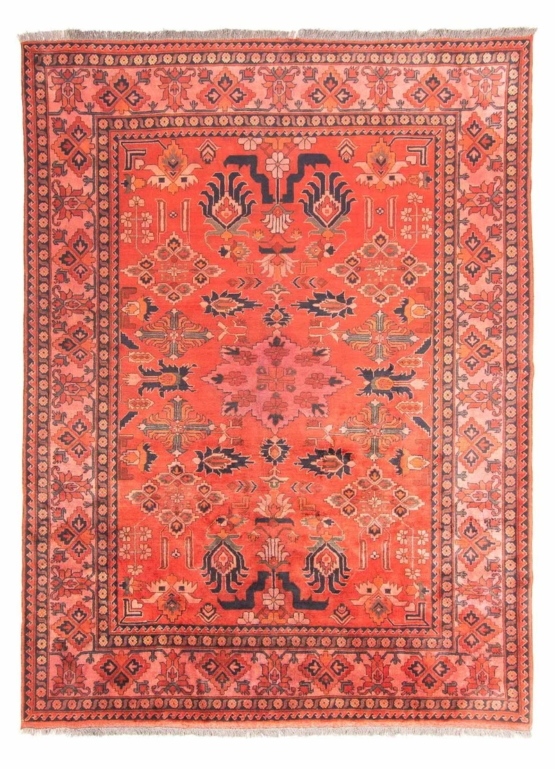 Orientteppich 200 x 280 cm - hellrot