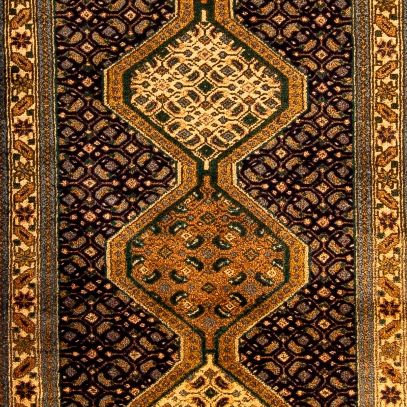 Perserteppich - Nomadic 70 x 297 cm - dunkelblau