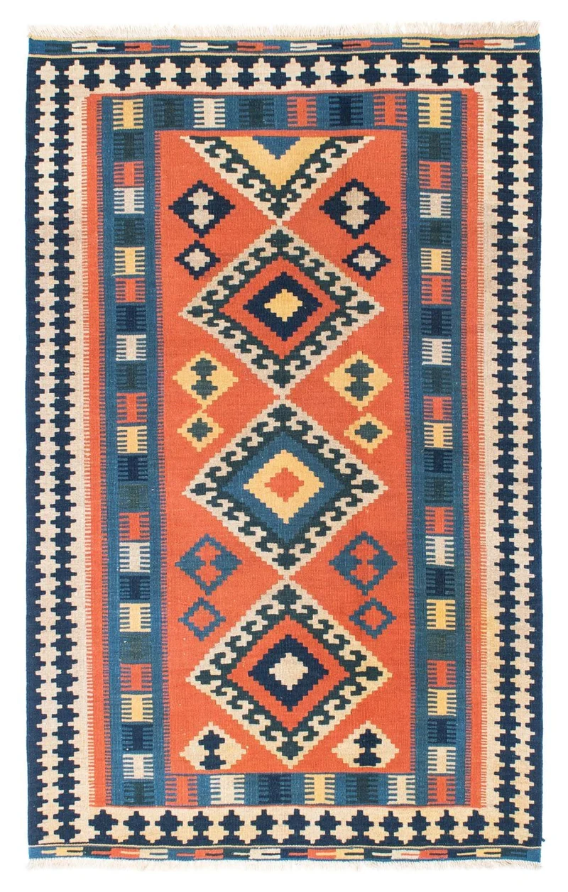 Kelim Teppich - Oriental 123 x 192 cm - rost
