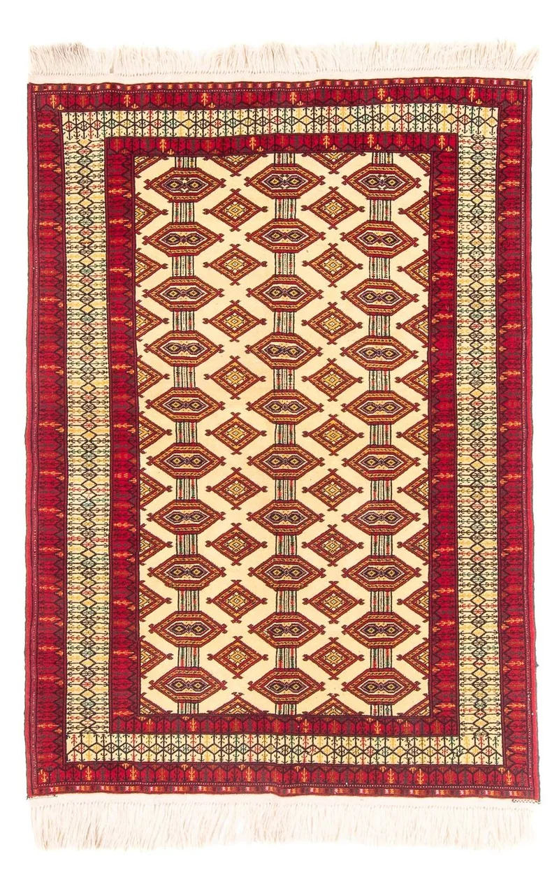Turkaman Teppich - 120 x 167 cm - beige