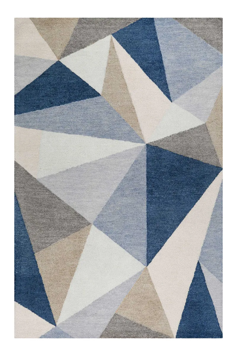 Teppich Blau Kurzflor "Next Time 2.0" WECONhome