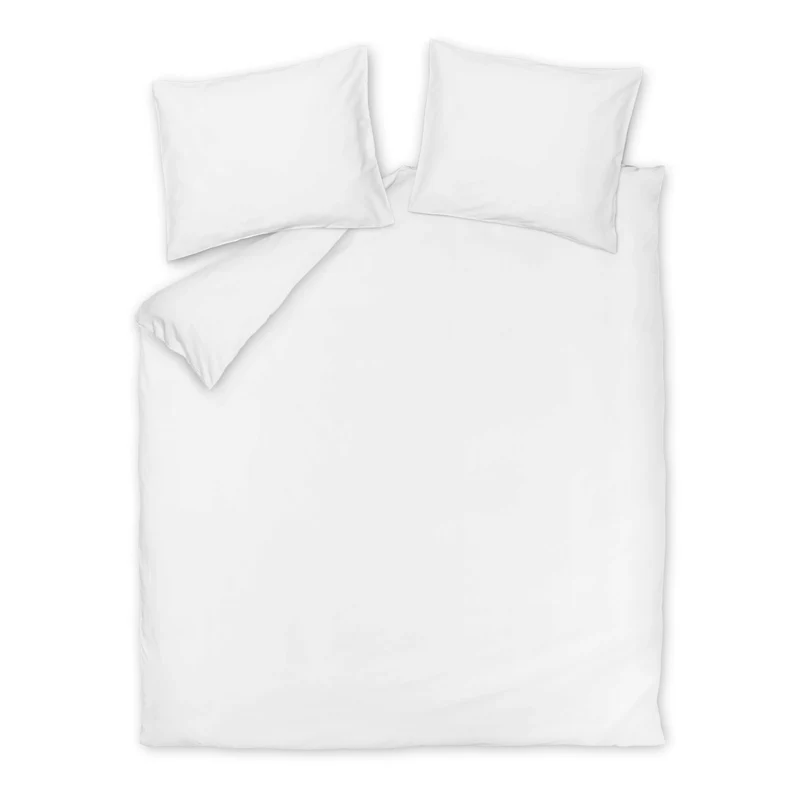 COTTON BREEZE dekbedovertrek White 140x220 cm