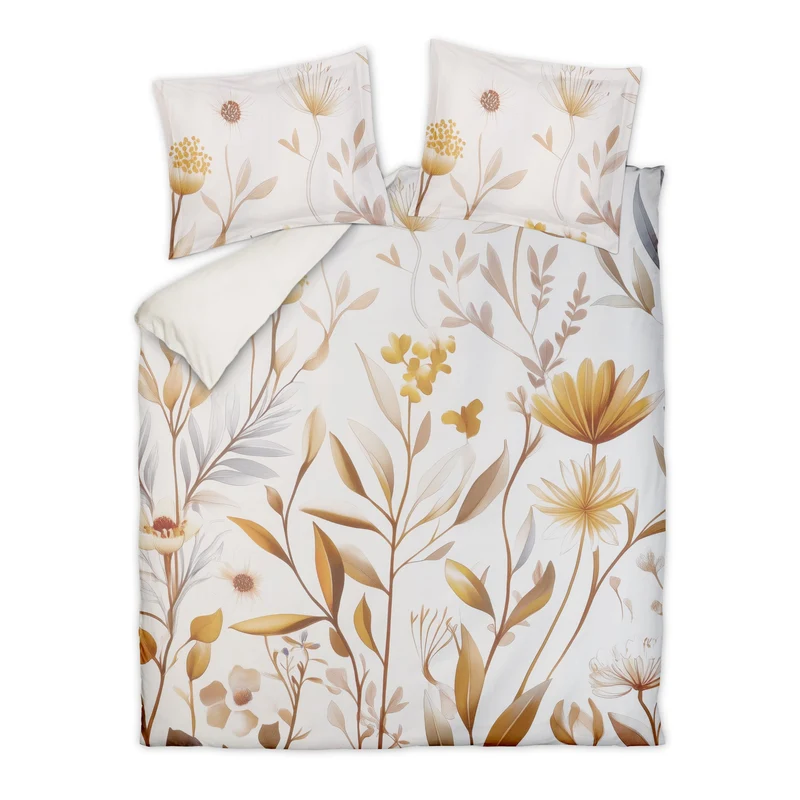 DAYDREAM dekbedovertrek Cream Tan 140x220 cm