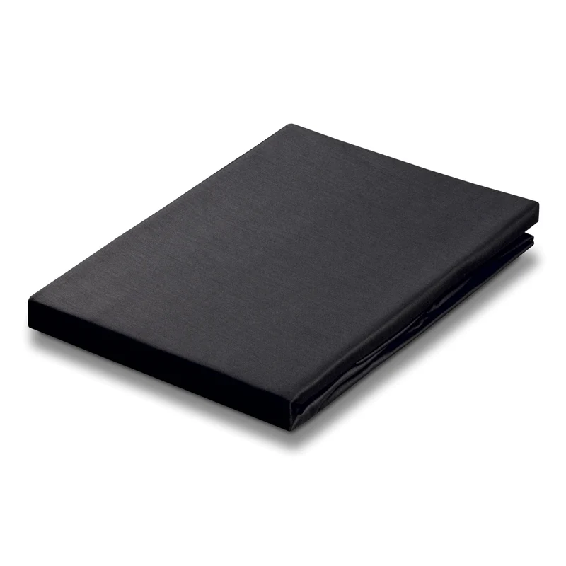 SATIN SUPREME hoeslaken Black