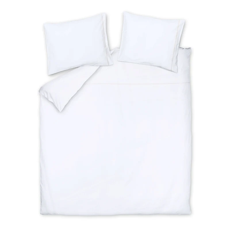PURITY TORINO dekbedovertrek White 200x220 cm