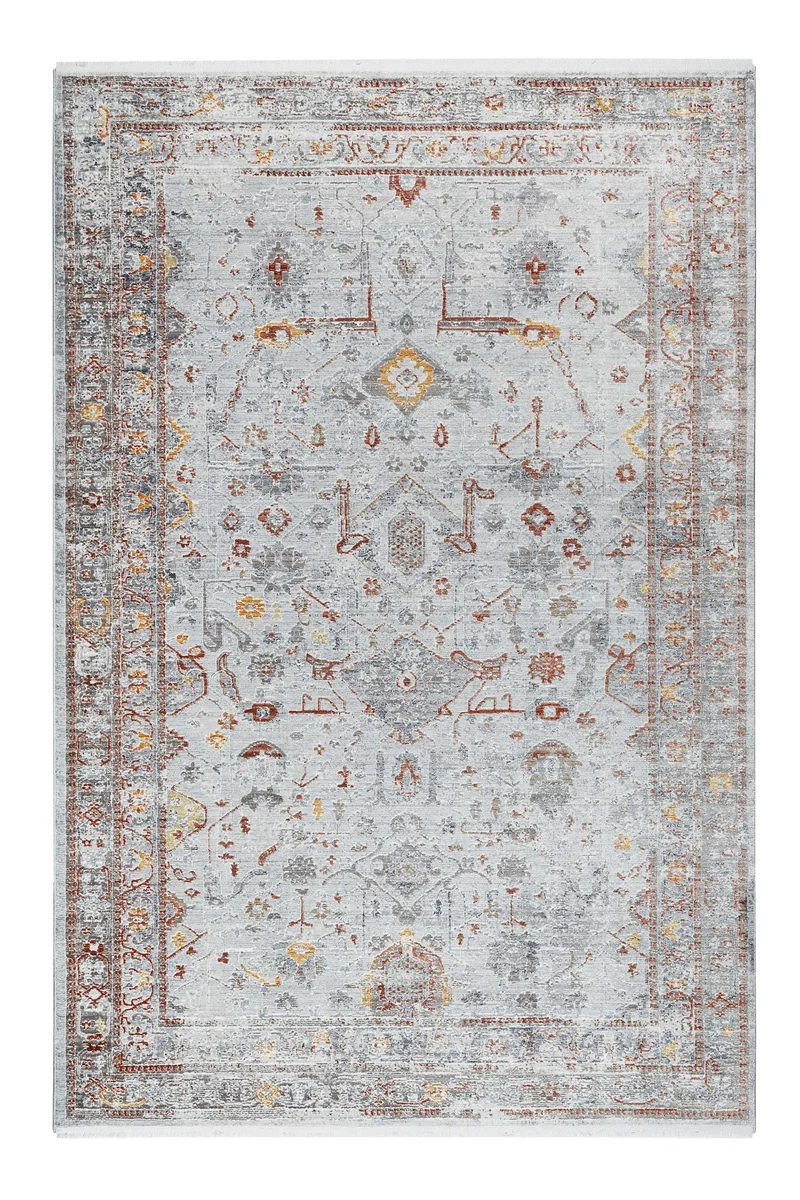 Teppich Beige Multicolor Vintage Kurzflor "SoHo Beat" WECONhome