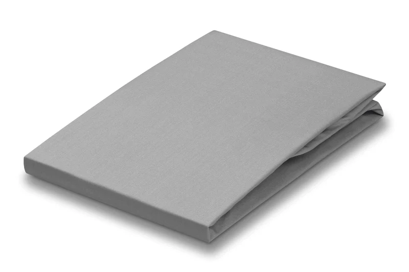 PERCALE hoeslaken Steel Grey