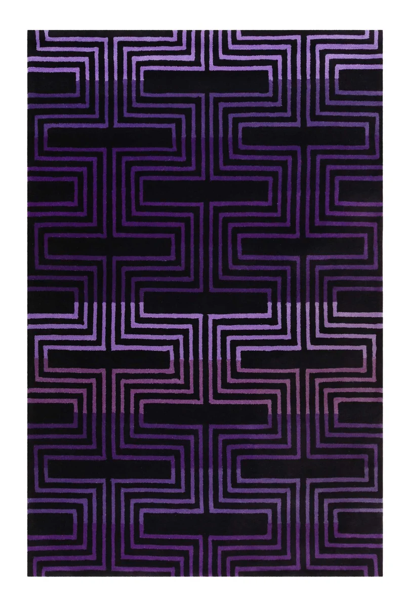 Esprit Wollteppich Lila "Matrix"