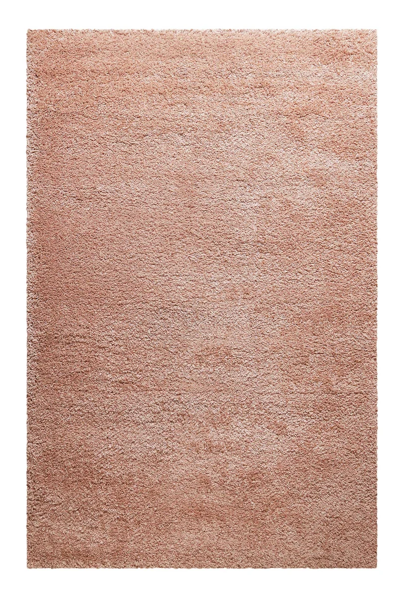 Teppich Altrosa meliert Hochflor "Bozen" Homie Living