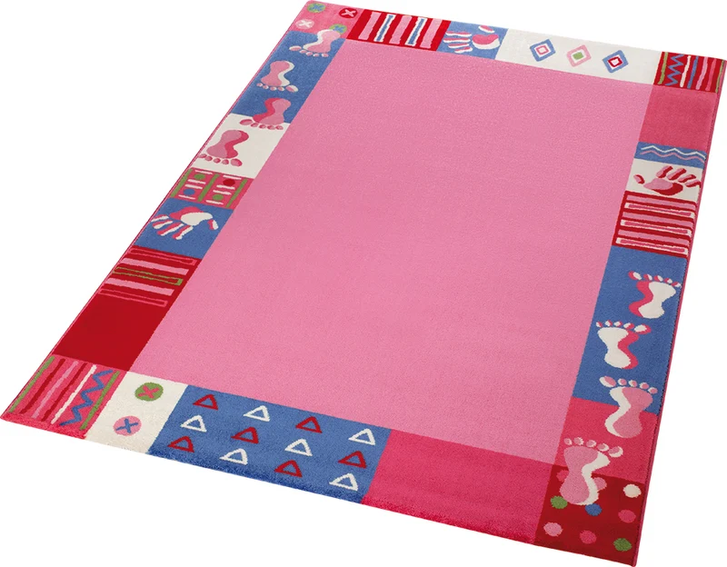 WECONhome Teppich 200x290 Rosa Rot