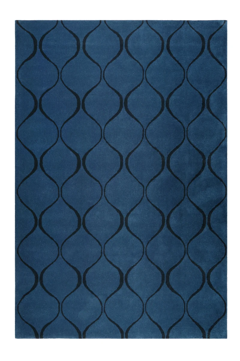 Esprit Teppich 170x240 Blau Muster