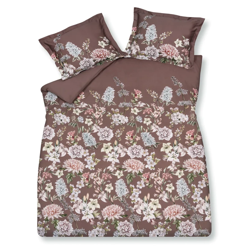 ROSALIE dekbedovertrek Rosewood 140x220 cm