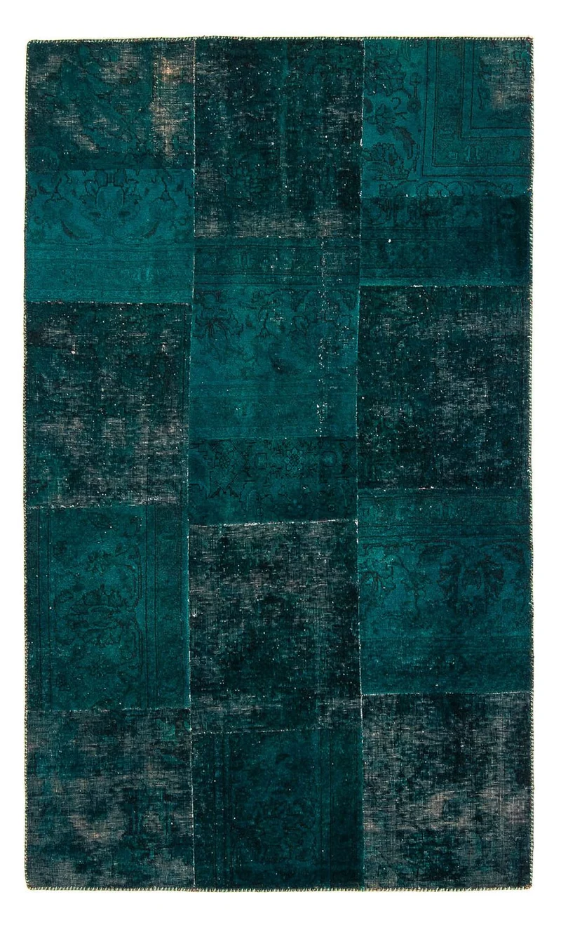 Patchwork Teppich 131 x 205 cm - mehrfarbig
