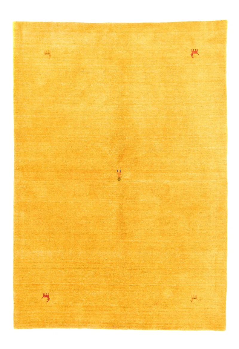Gabbeh Teppich - Indus 171 x 238 cm - gold