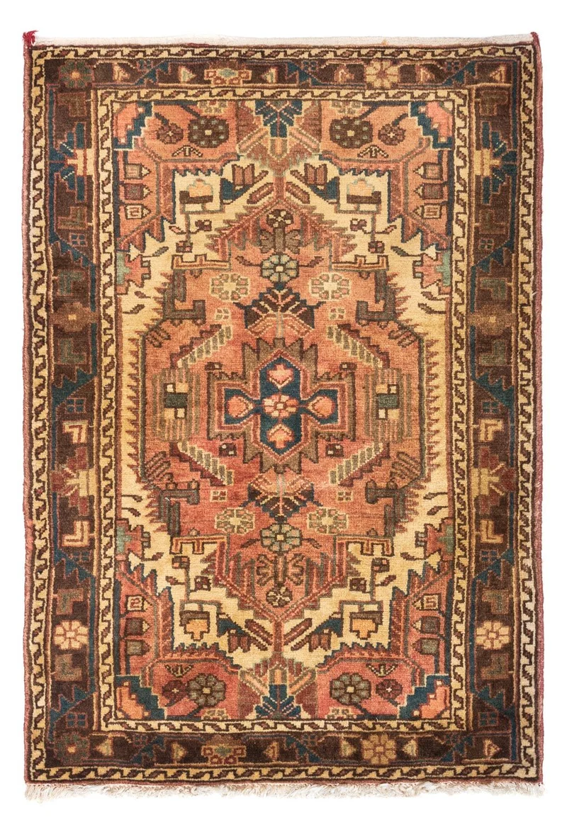 Perserteppich - Nomadic 85 x 125 cm - hellrot