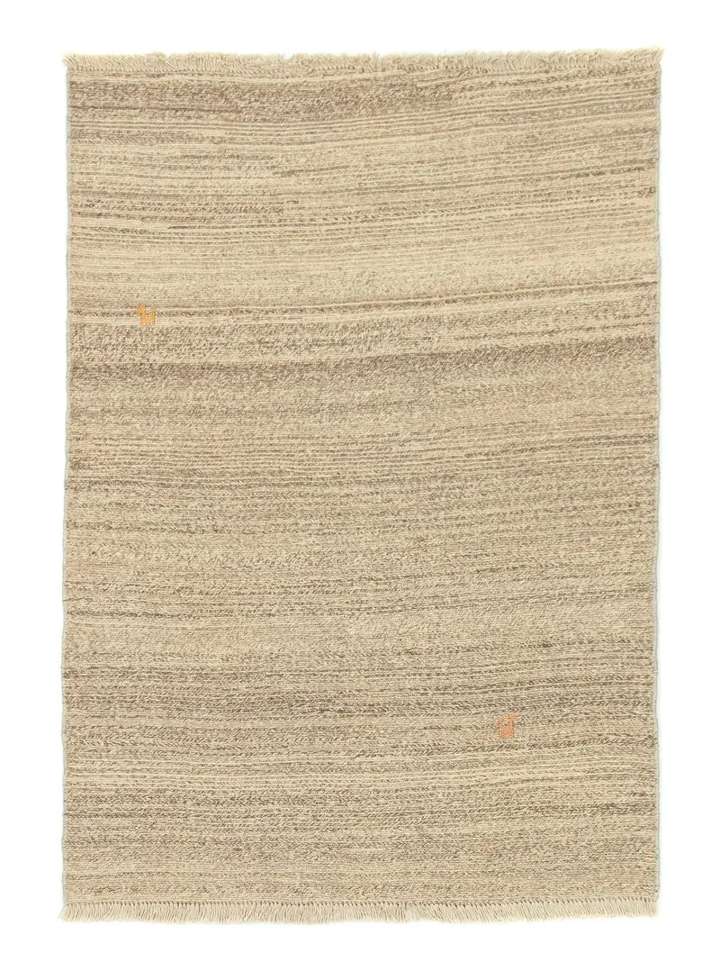 Gabbeh Teppich - Perser 101 x 140 cm - beige