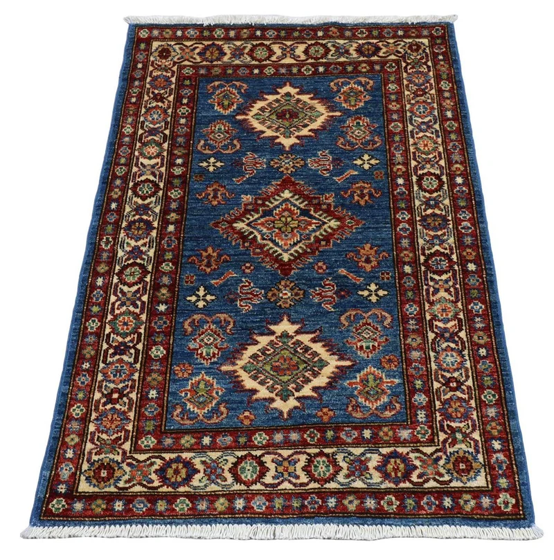 Ziegler Teppich - Kazak 82 x 118 cm - türkis